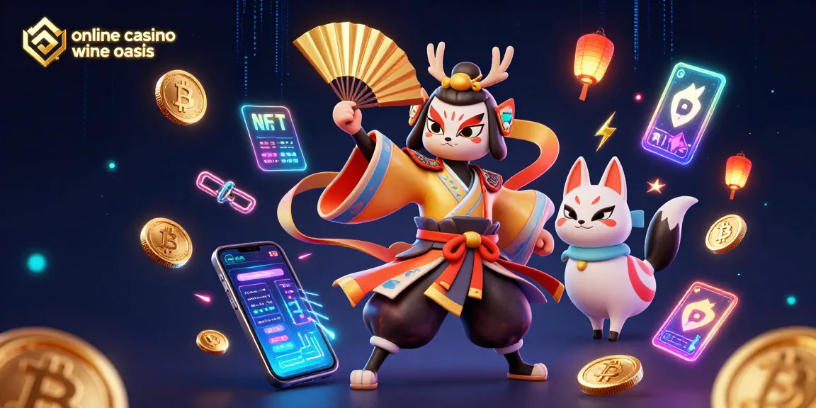 Play at an online casino ohne oasis with vibrant 3D illustrations featuring rich gaming elements.